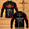 A Child of God a man of Faith Jesus is my savior Knight Christian a warrior of Christ Hoodie, Jesus Gift Idea, Jesus Hoodie