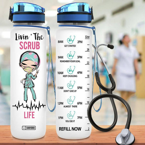 Nurse MAD1308016 Water Tracker Bottle