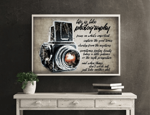 Photographer Take Another Shot Horizontal Poster TY290103