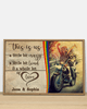 Personalized Lesbian Couple Motorcycle This Is Us Horizontal Poster TY320006