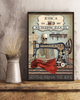 Personalized Sewing Room Skeleton Vertical Poster TV234080