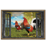 Rooster Window Poster TV345054