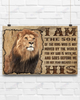 Lion I Am The Son Horizontal Poster TV306646