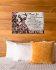 Personalized Deer Pink Camo I Choose You Poster TV308629