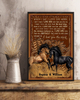 Personalized Horse I Love You The Most Vertical Poster TV308628