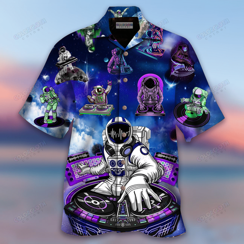 Astronaut Is The Best DJ Unisex Hawaiian Shirt TV040385