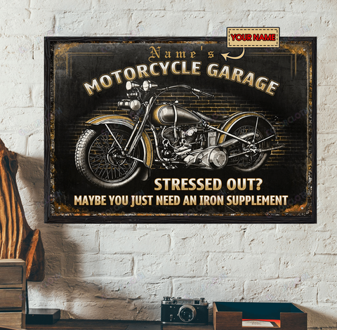 Personalized Motorcycle Special Edition Horizontal Poster TY173006