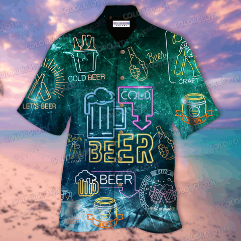 Cool Beer Make Me Happy Hawaiian Shirt TV202421