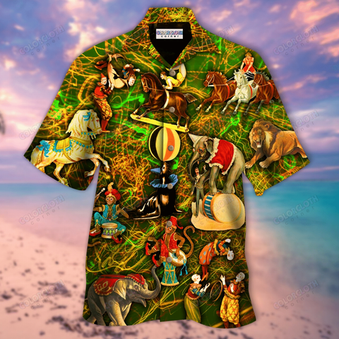 Circus Life Is Full Of Magical Moments Unisex Hawaiian Shirt TY284010