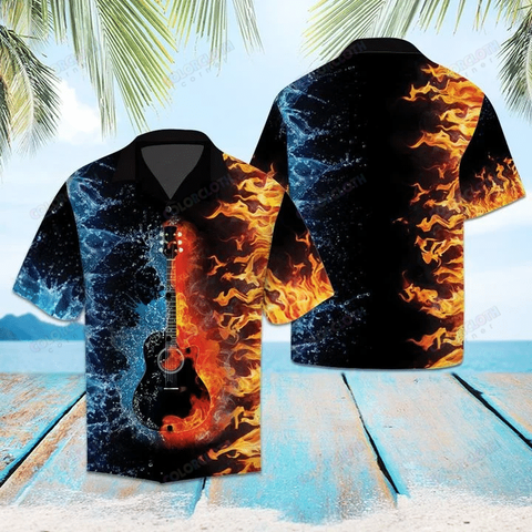 Amazing Guitar Two World Hawaiian Shirt TV110066