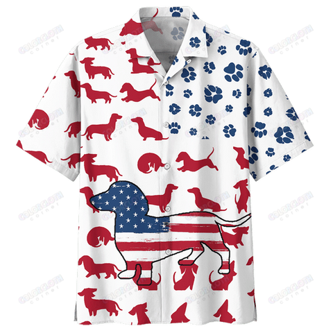 Dachshund Hawaiian Shirt TY146003