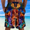 Amazing Guitar Combo Beach Shorts And Hawaii Shirt HT190602