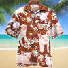 Pig Red Tribal Pattern Hawaii Shirt