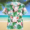 Pig Tropical Plant Hawaii Shirt