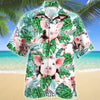 Pig Tropical Plant Hawaii Shirt