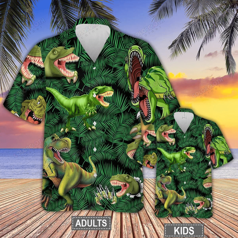 Dinosaurs World Summer Hawaiian Shirt TV055882