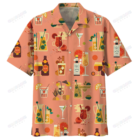 Cocktail Pinky Hawaii Shirt HT050707 (skull)