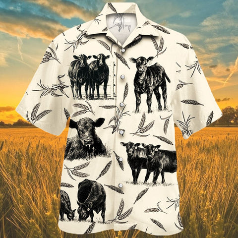 Cattle Farm Lovers Hawaiian Shirt