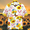 Pig Lovers Sun Flower Hawaiian Shirt