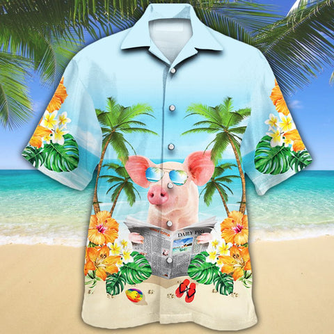 Pig Lovers Beach Hawaiian Shirt