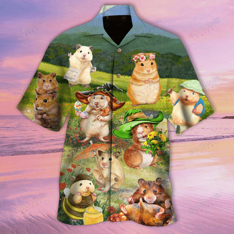 Animals Life Is Better With A Hamster Hawaii Shirt HT250603-RE