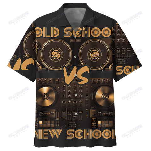 DJ Old School Vs New School Hawaiian Shirt TV055989