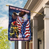 Patriot Day 11th September We Will Never Forget Eagle And Firefighter Flag September 11 - Never Forget Flag American Patriot Flag, 20th Anniversary Patriot Day Gift