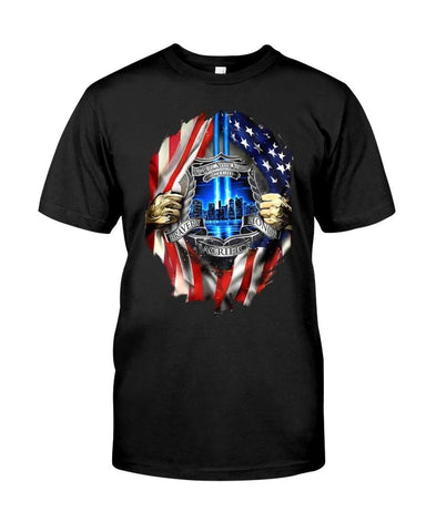 American Patriot Shirt Black Patriot Shirt, Patriot Day Gifts, We Will Never Forget, 20th Years Anniversary V4 T-Shirt