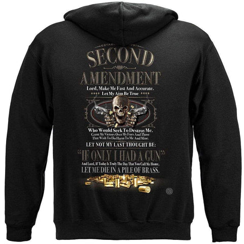 American Patriot Hoodie Black2nd Amendment If Only I Had a Gun Premium Hoodie