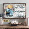 Personalized Family Old Couple When We Get Customized Poster TY058008