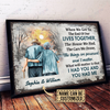 Personalized Family Old Couple When We Get Customized Poster TY058008