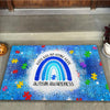 Hate Has No Home Here Autism Awareness Doormat Autism Home Decor Autism Awareness Gift Idea HT