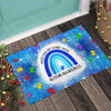 Hate Has No Home Here Autism Awareness Doormat Autism Home Decor Autism Awareness Gift Idea HT