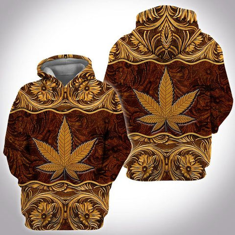Weed Mandala Unisex Hoodie For Men Women Cannabis Marijuana 420 Weed Shirt Clothing Gifts HT