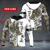 The Wolf 3D Custom Hoodie Zip-up Hoodie Camouflage Pattern Unique Design Shirt Wolf Shirt Cool Gift for Wolf Lovers TD
