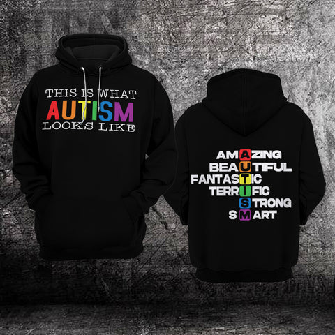This Is What Autism Unisex Hoodie For Men Women Autism Awareness Shirts Clothing Gifts HT
