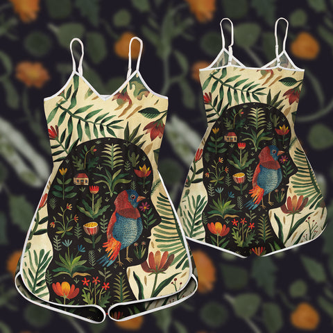 Summer vacation in Lisbon Floral Rompers