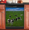 Cows Farm Dishwasher Cover Farmhouse Kitchen Decor HT