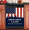 911 Never Forget Dishwasher Cover US Patriot Day Never Forget Decal Kitchen Decor Home Decor HT