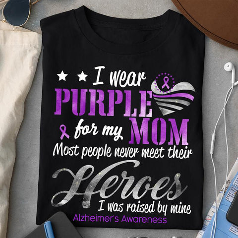 I LOVE SOMEONE WITH ALZHEIMER'S T-SHIRT
