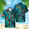 CHICKENS HAWAIIAN SHIRT