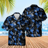 Thin Blue Line Hawaii Shirt POLICE SEAMLESS PATTERN HAWAIIAN SHIRT
