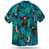 LOVELY COWS SEAMLESS PATTERN HAWAIIAN SHIRT