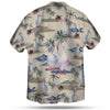 DUCK SEAMLESS PATTERN HAWAIIAN SHIRT