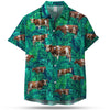 DAIRY COWS SEAMLESS PATTERN HAWAIIAN SHIRT