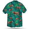 DAIRY COWS SEAMLESS PATTERN HAWAIIAN SHIRT