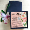 Lucky Knot Crystal Mothers Day Necklace Mom Jewelry Gift Card For Her, Mom, Grandma, Wife HT