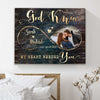 Valentines Day Gifts For Her, For Him, Personalised Gifts For Her For Couples, God Knew My Heart Needed You