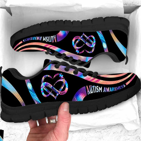 Love Needs No Words Autism Awareness Shoes Men/Women Running Sneaker Shoes Autism Awareness Gift Idea HT