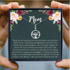 Mom Tree Of Life Mothers Day Necklace Mom Jewelry Gift Card For Her, Mom, Grandma, Wife HT